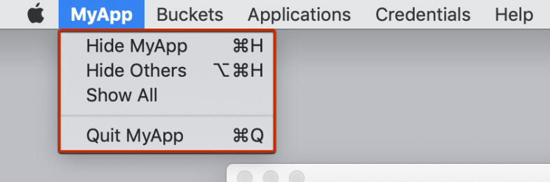 Shutting Down from the OSX Application Menu | ThickClient